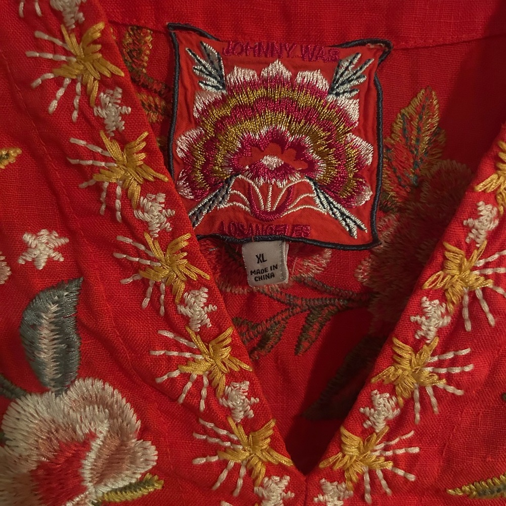 Johnny Was Lissa Weekend Boho Oversized Top - Picture 2 of 8